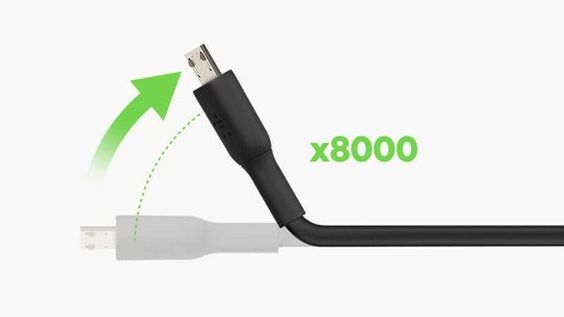 Cáp Micro 1m Belkin vỏ nhựa Màu Đen